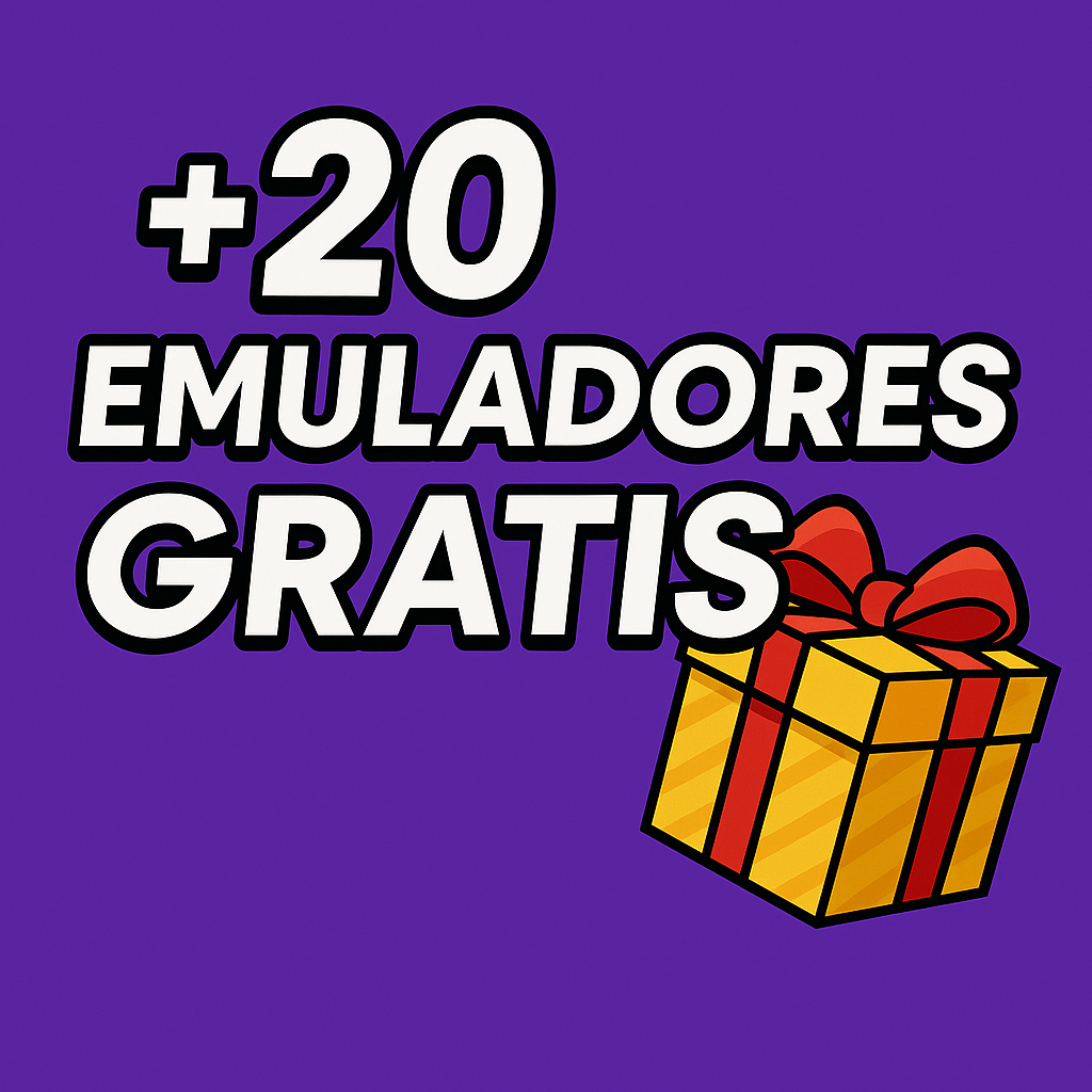 +20 Emuladores Gratis